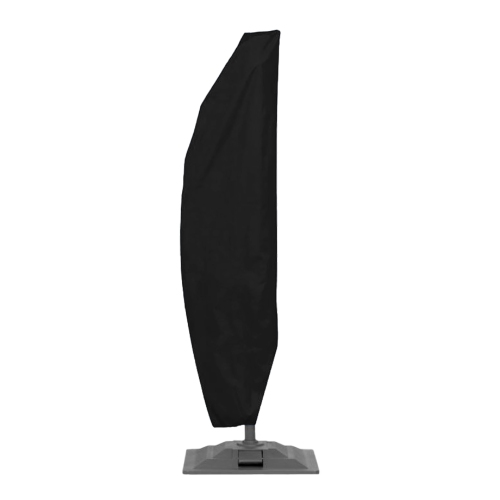 KNOX  Umbrella Cover for Protective Storage 10' Ft Hanging Umbrella Offset Color In Black