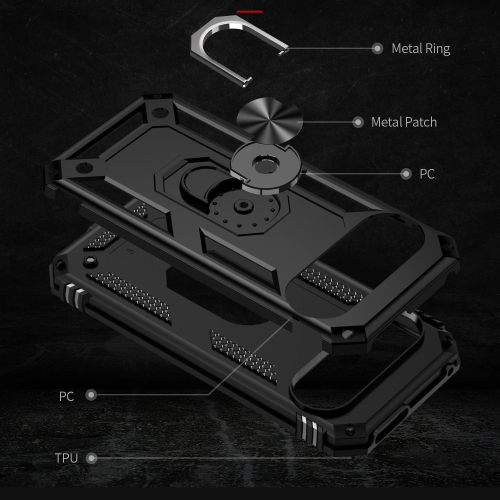 Étui ajusté pour anneau mince de XCRS, béquille intégrée pour Pixel 9 Pro XL de Google