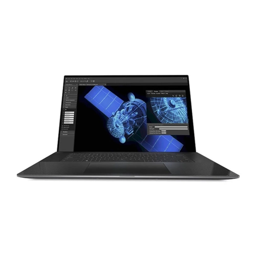DELL  Refurbished (Good) – Precision 5000 5750 Workstation Laptop (2020)-17" Fhd+Core I7 -10Th- 32GB Ram- 512GB SSD -Quadro T2000 Graphic Card Back