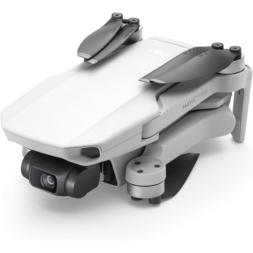 Remis à neuf - Ensemble Mavic Mini Mini Fly More blanc de DJI avec 3 batteries et 2,7K caméra