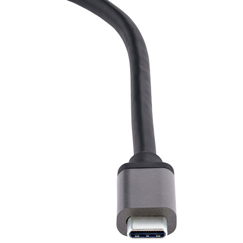 StarTech USB-C to Dual DisplayPort 1.4 Adapter - Space Grey