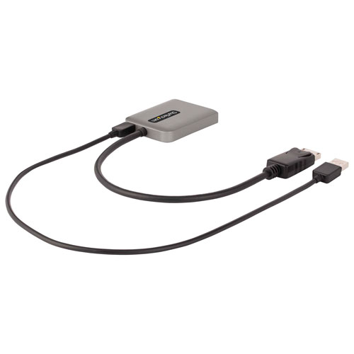 Répartiteur DisplayPort à DisplayPort 1.4 à deux moniteurs StarTech (MST14DP122DP) - Gris cosmique