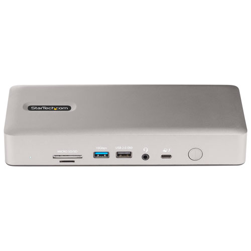 StarTech Thunderbolt 4 Multi-Display Docking Station - Space Grey