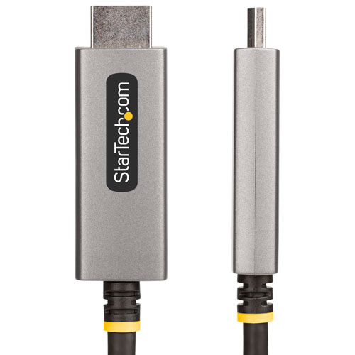 StarTech 2m DisplayPort to HDMI Adapter Cable (133DISPLAYPORTHDMI21) - Space Grey