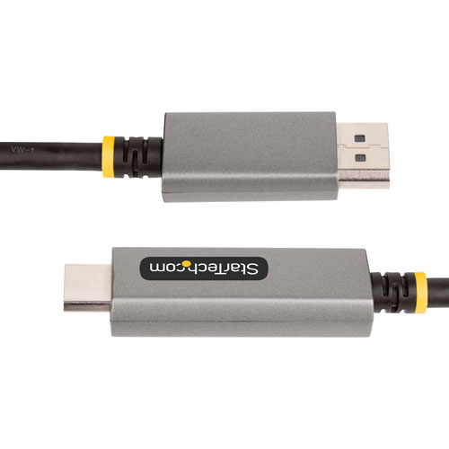 StarTech 2m DisplayPort to HDMI Adapter Cable (133DISPLAYPORTHDMI21) - Space Grey