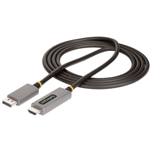 StarTech 2m DisplayPort to HDMI Adapter Cable (133DISPLAYPORTHDMI21) - Space Grey