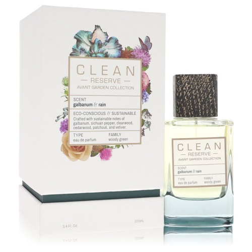 Clean Reserve Galbanum & Rain by Clean Eau De Parfum Spray 3.4 oz
