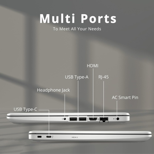 HP Premium Stream 14" HD BrightView Laptop, Intel Celeron N4120, 64GB eMMC, 16GB RAM, Intel UHD Graphics, HD Webcam, 1 Year Office 365, Win 11s,