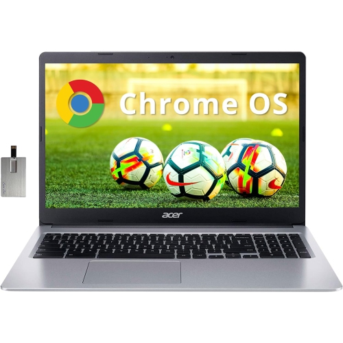 ACER  Chromebook 315, 15.6" HD Display, Intel Celeron N4020, 64GB Emmc, 4GB Lpddr4, Intel Uhd Graphics 600, Number Pad, 720P HD Camera, Chrome Os