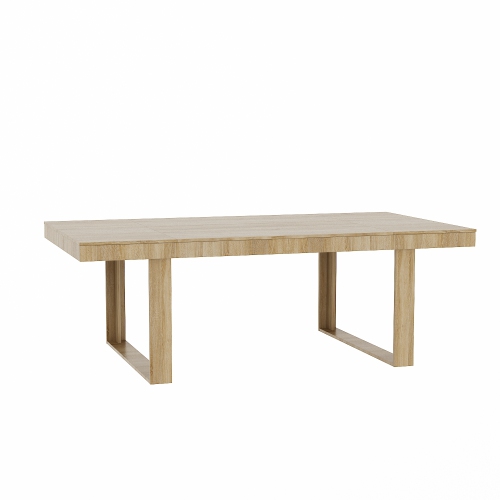 FAMAPY  Large Modern Conference Table With Wood Finish, Sturdy Base, And Spacious Design for Office Collaboration (86.6" W X 47.2" D X 29.4" H)