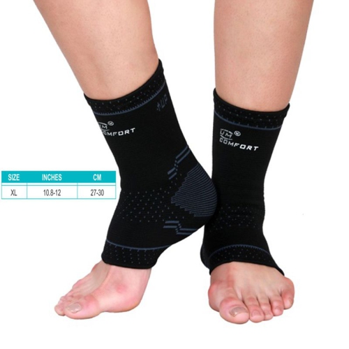 ISTAR  Breathable Sports Recovery Ankle Sleeve Brace for Running Walking Hiking Basketball Exercise Etc. Relief for Plantar Fasciitis, Sprained Ankle