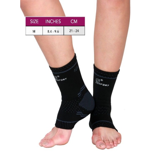 Ankle Brace Support Sport Prevent Ankle Sprains Bandage Adjustment Ankle Sleeve-M