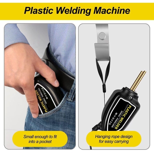 US Plug Professional Plastics Welder machine , Car Bumper Crack Repair Hot Stapler Kit, Hot Stapler Heating Plastic Welding Repairing Welder Machine