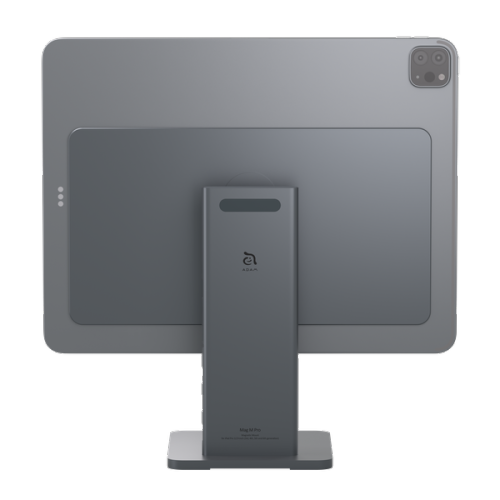 ADAM Elements Mag M Pro 12.9" 8 in 1 Aluminum HUB Stand for iPad Pro and Air 360 Rotating 180 Tilt USB-A 3.1 x2 USB-C PD@60W x1 HDMI 4K@60Hz
