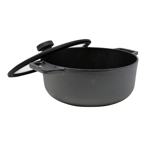 Meyer Cast Iron 24cm/4L Sauteuse with lid