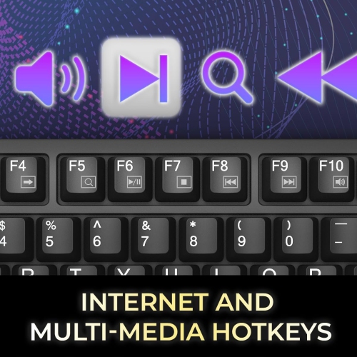 Multi OS 2X Large Print Mechanical Mini keyboard with CoPilot key