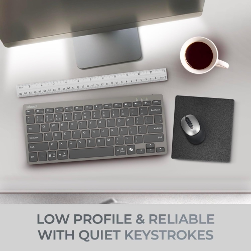 Multi OS Bluetooth Scissor Switch Mini Keyboard with CoPilot key