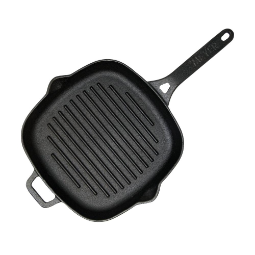 Meyer Cast Iron 25cm Grill Pan
