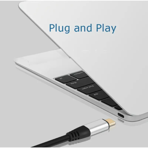 Adaptateur convertisseur USB type C vers VGA 1080P pour projecteur UHD pour ordinateur portatif