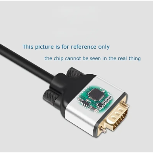 Adaptateur convertisseur USB type C vers VGA 1080P pour projecteur UHD pour ordinateur portatif