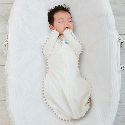 Couverture à emmailloter Organic Swaddle UP DE Love To Dream - 1,0 tog - Crème