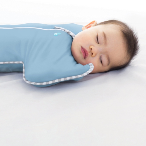 Couverture à emmailloter Original Swaddle UP de Love To Dream - 1,0 tog - Bleu poussiéreux