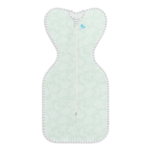 Love To Dream Swaddle UP Organic 1.0 TOG - Celestial Dot Mint