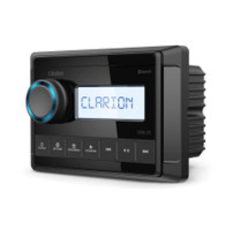 Récepteur multimédia numérique marin CMM-20 de Clarion avec affichage à contraste élevé