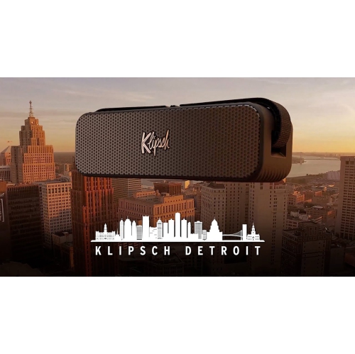 Klipsch Bluetooth Speakers Best Buy KLIPSCH DETROIT PORTABLE BLUETOOTH® SPEAKER | Best Buy Canada