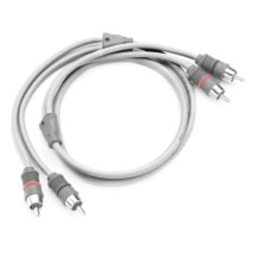 Clarion CMC-GRYAIC2-3 2 Channel Twisted-Pair Marine Audio Interconnect w/ Molded Connectors 3 ft