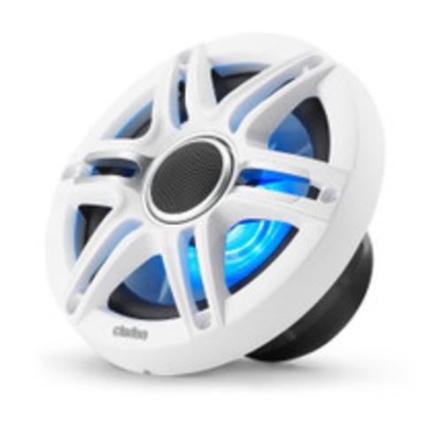 Clarion CMSP-651RGB-SWG 6.5" 50W RMS Premium Marine Coaxial Speakers with Sport Grilles & RGB Lighting