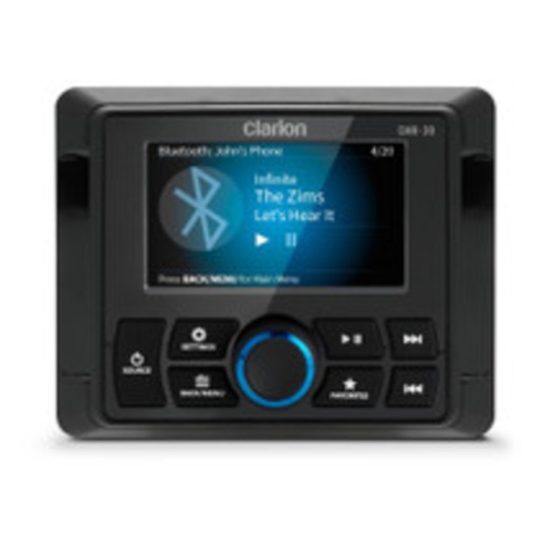 Clarion CMR-30 Wired Marine Remote Control with 3" Colour LCD Screen