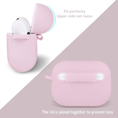 AirPods Pro Case – [2019 Protective, Shockproof, Soft Silicone, Chargeable - Pink]