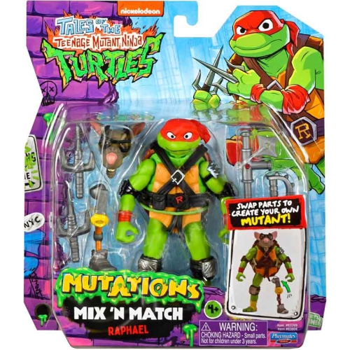 Teenage Mutant Ninja Turtles 4.5 Inch Action Figure Mix N Match Wave 2 - Raphael
