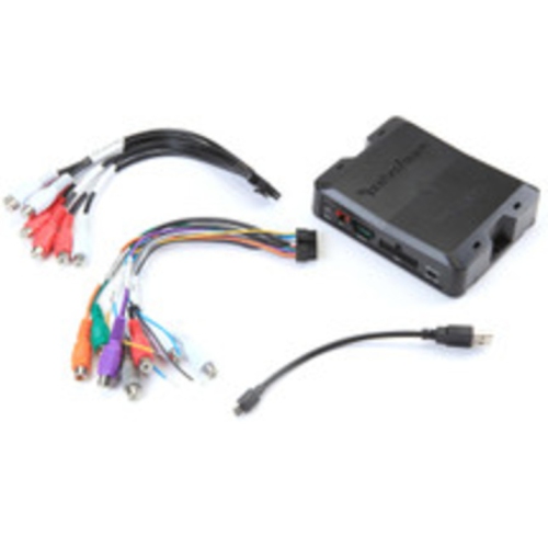 Processeur de signal interactif DSR1 8 canaux Fosgate de Rockford avec module Maestro intégré iDatalink