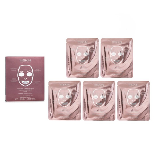 Rose Brightening Facial Treatment Mask - 5x30ml in Gold great