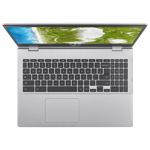 ASUS CX 1500 15.6" Chromebook - Transparent Silver