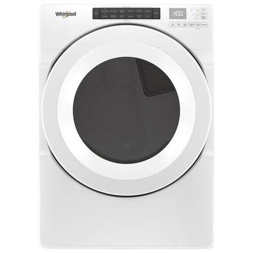 Open Box - Whirlpool 7.4 Cu. Ft. Electric Dryer - White - Scratch & Dent