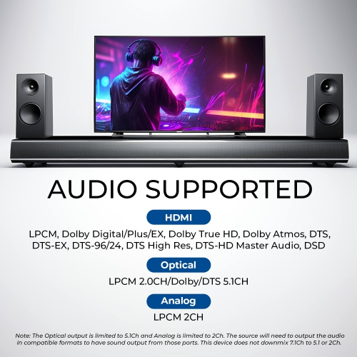 OREI 8K 8x8 HDMI Matrix Switch With Audio Extraction, HDR, Downscaling, RS-232 & EDID