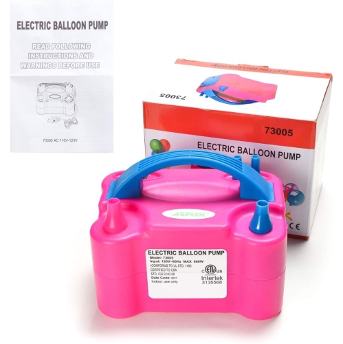 Pompe de gonflage à ballon pneumatique à deux buses à haute puissance électrique, outil portatif rapide