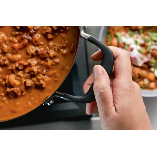 KitchenAid Stainless Steel Casserole with Lid, 4-Quart, Brushed Stainless Steel