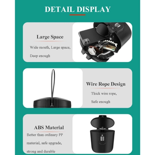 Rangement amélioré pour coffre à mot de passe pour l'extérieur