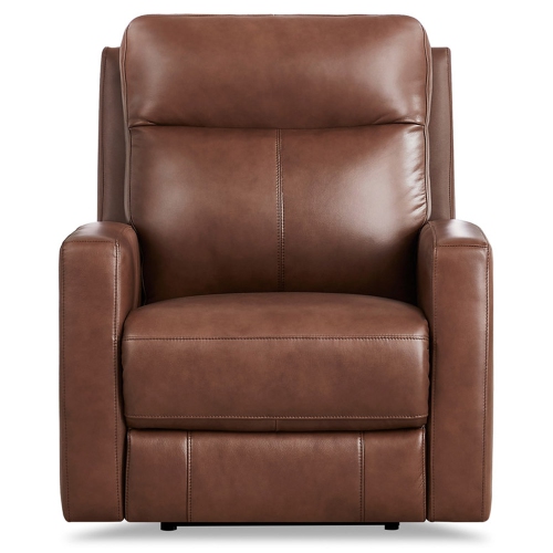 Hydeline Vienna Power Headrest Top Grain Leather Zero Gravity Recliner Chair with Memory Foam, Pocket Coils and Control Panel