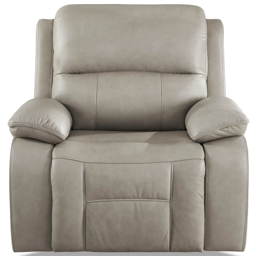 Hydeline Westminster Power Headrest Top Grain Leather Zero Gravity Power Recliner Chair with Memory Foam, Pocket Coils and Control Panel