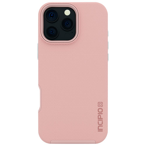 Incipio Dual Pro Fitted Hard Shell Case with MagSafe for iPhone 16 Pro Max - Blush Pink