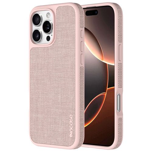 Étui rigide ajusté avec MagSafe Icon d'Incase pour iPhone 16 Pro Max - Rose fard