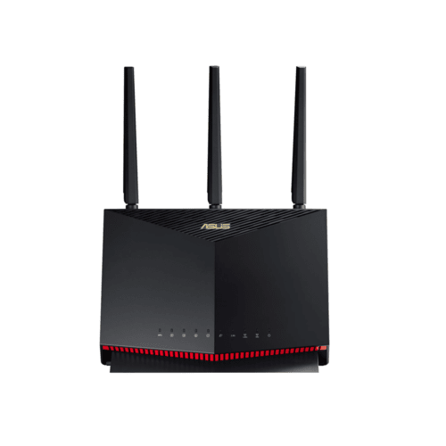 ASUS – routeur de jeu extensible Wi-Fi 6 bibande RT-AX86U Pro, 2,5G port, port de jeu, mode de jeu mobile, transfert de port, sécurité réseau sans ab