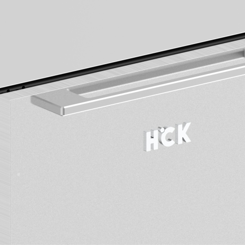 HCK 73 Cans 5.12 Cu. Ft. Outdoor Fridge With Stainless Steel Reversible Door And Removable Shelves Suitable For Residential And Commercial Use