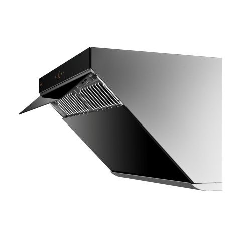 FOTILE JQG7507 30″ Black Range Hood – Slant Vent | Quiet Dual DC Motor | 1100 Powerful CFM | Motion Control | Sync with Cooktop