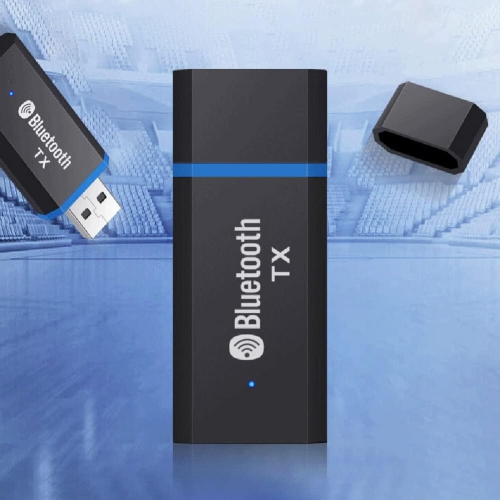 Mini-adaptateur émetteur Bluetooth 5,0 USB récepteur de fichiers BT 5 clé écouteur émetteur BLE pour haut-parleur ordinateur portable réseau - EXPÉDI